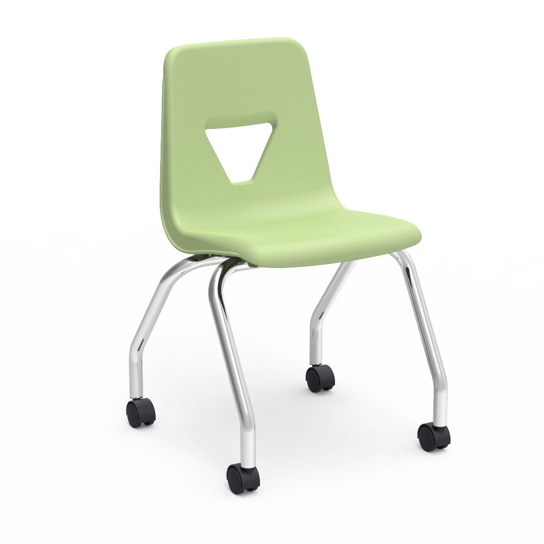 Virco 2050 Mobile Stack Chair 18" Seat Height (Virco 2050) - SchoolOutlet