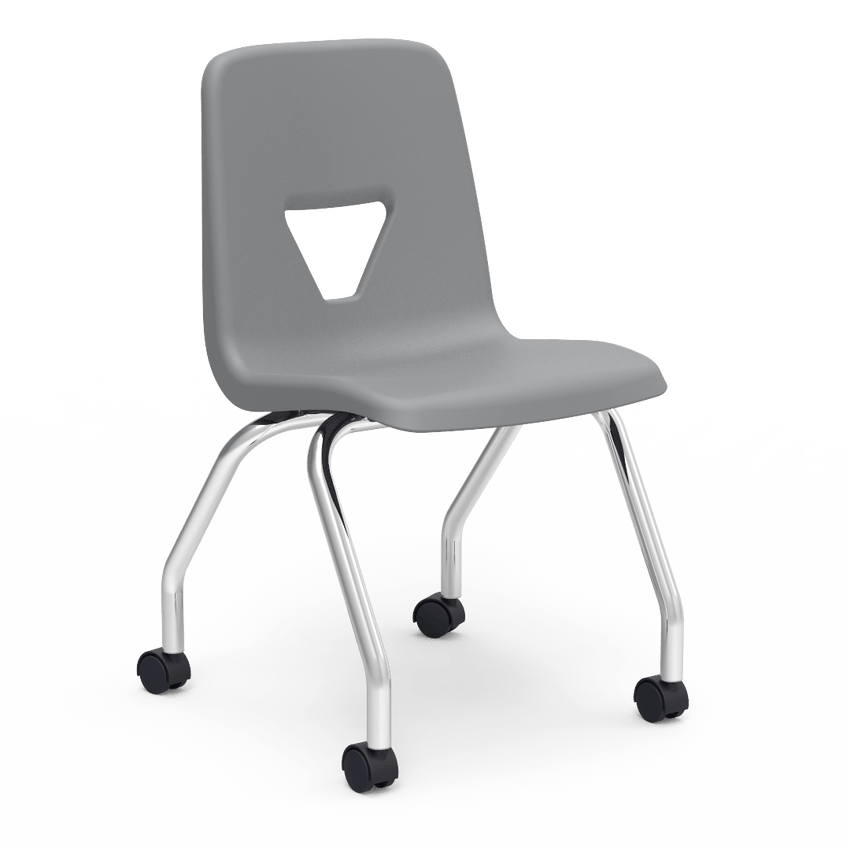 Virco 2050EL - 4-Leg 2000 Series Mobile Chair- Extra Large 18" Seat Height(Virco 2050EL) - SchoolOutlet