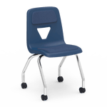 Virco 2050ELP - Extra Large Mobile Chair Padded/Upholstered Seat- 18