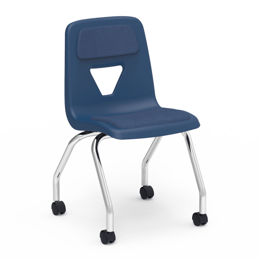 Virco 2050ELP - Extra Large Mobile Chair Padded/Upholstered Seat- 18" Seat Height (Virco 2050ELP) - SchoolOutlet