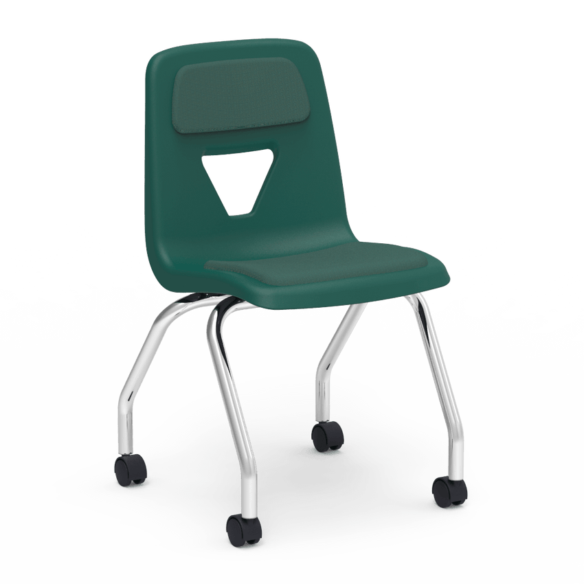 Virco 2050ELP - Extra Large Mobile Chair Padded/Upholstered Seat- 18" Seat Height (Virco 2050ELP) - SchoolOutlet