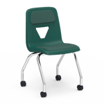 Virco 2050ELP - Extra Large Mobile Chair Padded/Upholstered Seat- 18