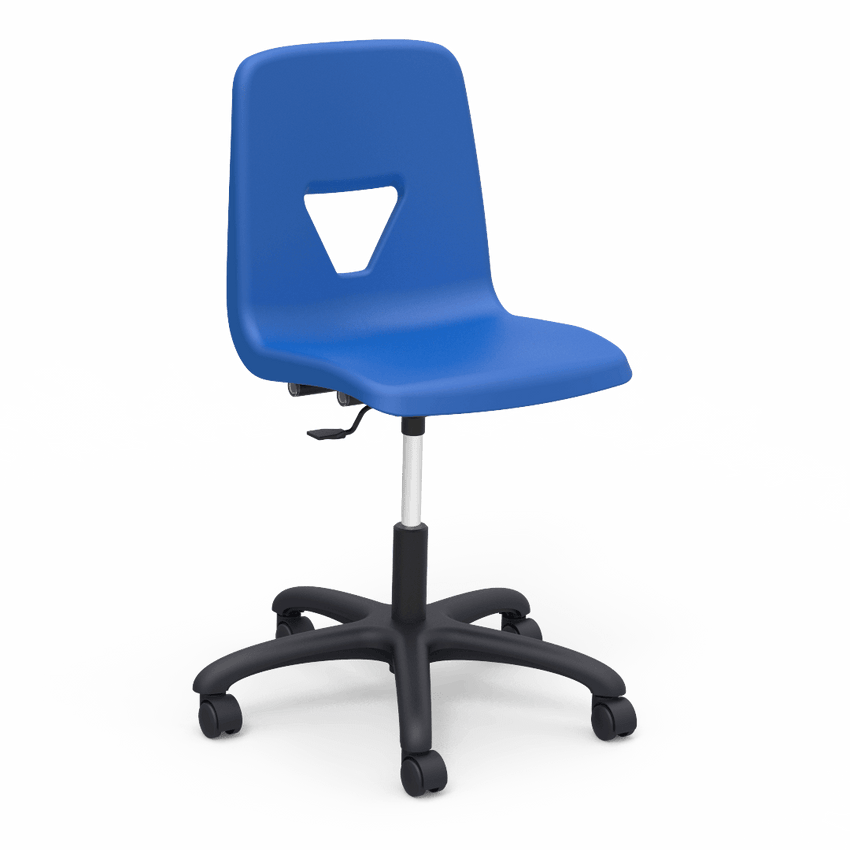 Virco 2260ELGC - 2000 Series Mobile Task Chair- Adjustable Gas Cylinder (Virco 2260ELGC) - SchoolOutlet