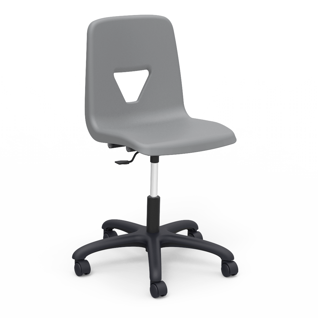 Virco 2260ELGC - 2000 Series Mobile Task Chair- Adjustable Gas Cylinder (Virco 2260ELGC) - SchoolOutlet