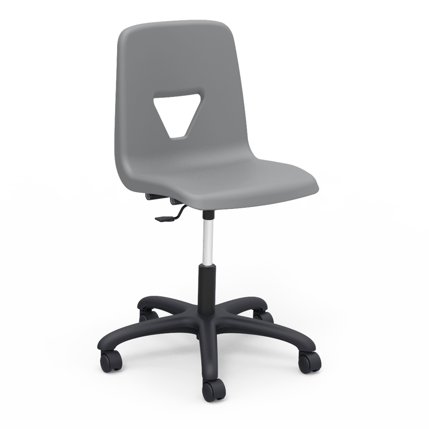 Virco 2260ELGC - 2000 Series Mobile Task Chair- Adjustable Gas Cylinder (Virco 2260ELGC) - SchoolOutlet