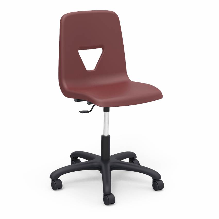 Virco 2260ELGC - 2000 Series Mobile Task Chair- Adjustable Gas Cylinder (Virco 2260ELGC) - SchoolOutlet