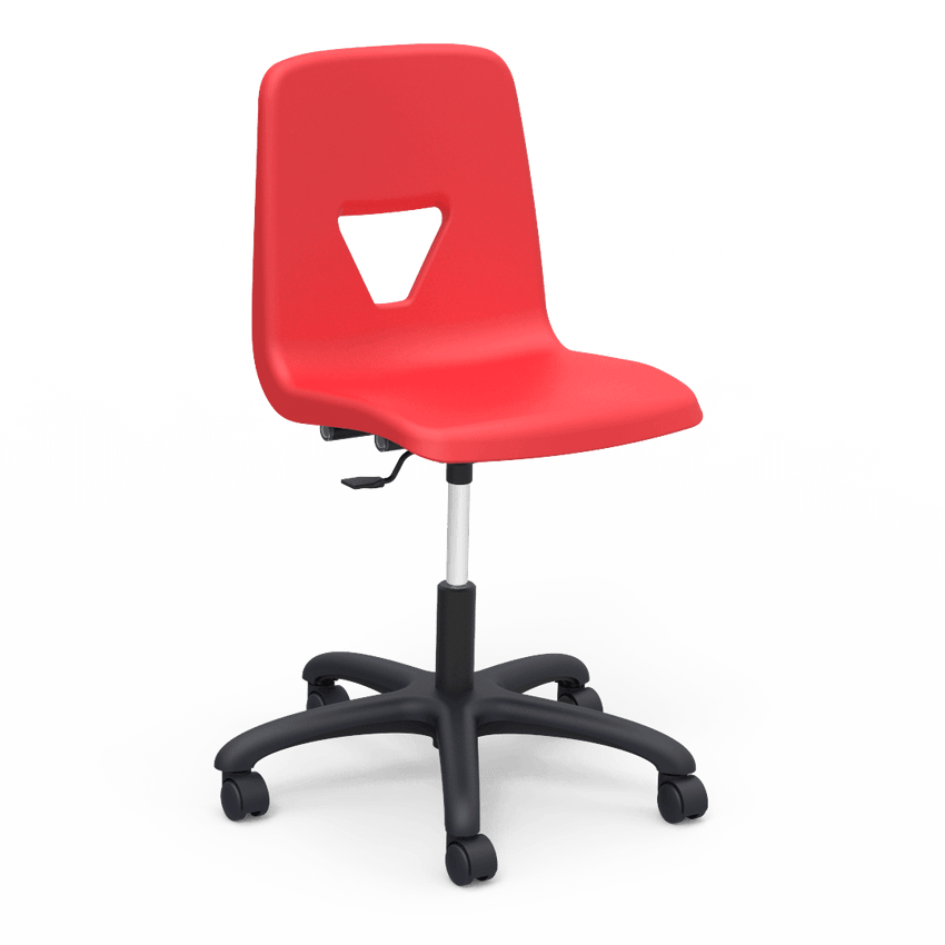 Virco 2260ELGC - 2000 Series Mobile Task Chair- Adjustable Gas Cylinder (Virco 2260ELGC) - SchoolOutlet