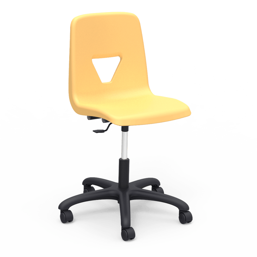 Virco 2260ELGC - 2000 Series Mobile Task Chair- Adjustable Gas Cylinder (Virco 2260ELGC) - SchoolOutlet