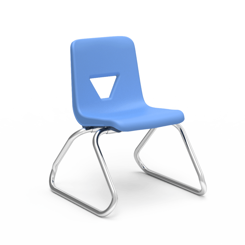 Virco 2612 - 2000 Series Sled-Based Stack Chair - 12" Seat Height (Virco 2612) - SchoolOutlet