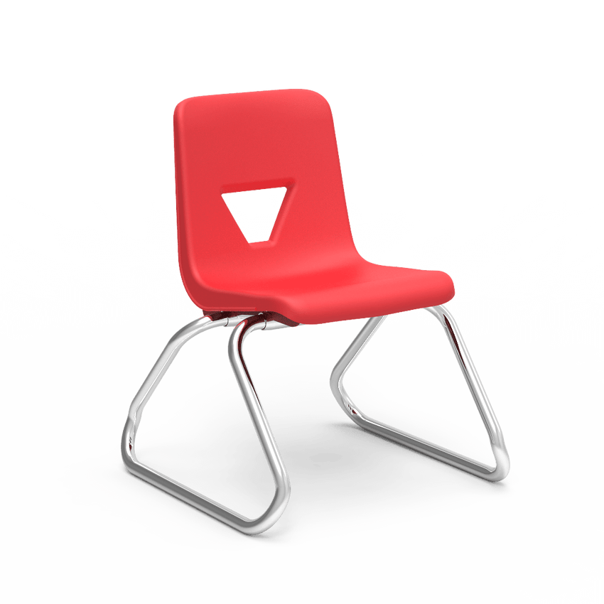 Virco 2612 - 2000 Series Sled-Based Stack Chair - 12" Seat Height (Virco 2612) - SchoolOutlet