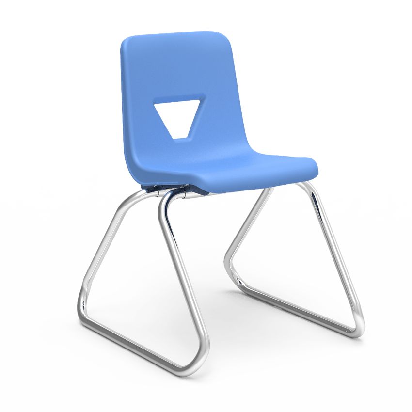 Virco 2614 - 2000 Series Sled-Based Stack Chair - 14" Seat Height (Virco 2614) - SchoolOutlet