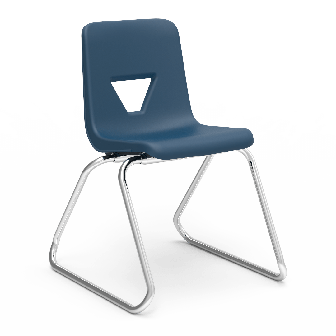 Virco 2616 - 2000 Series Sled-Based Stack Chair - 16" Seat Height (Virco 2616) - SchoolOutlet