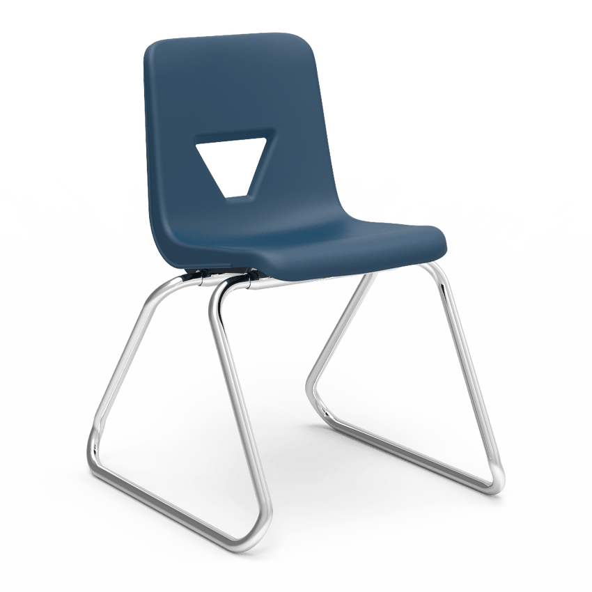 Virco 2616 - 2000 Series Sled-Based Stack Chair - 16" Seat Height (Virco 2616) - SchoolOutlet