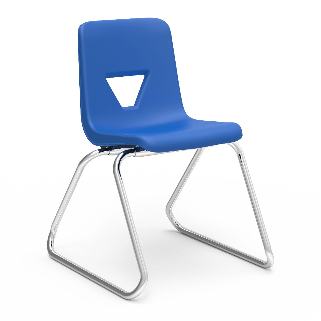 Virco 2616 - 2000 Series Sled-Based Stack Chair - 16" Seat Height (Virco 2616) - SchoolOutlet