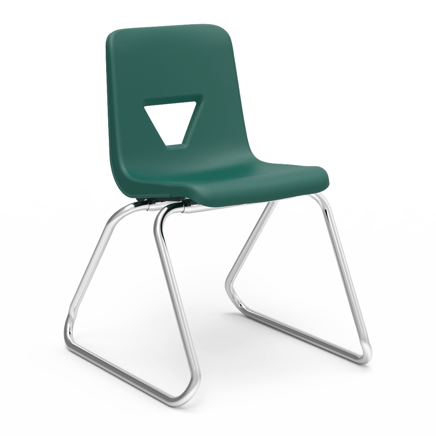 Virco 2616 - 2000 Series Sled-Based Stack Chair - 16" Seat Height (Virco 2616) - SchoolOutlet