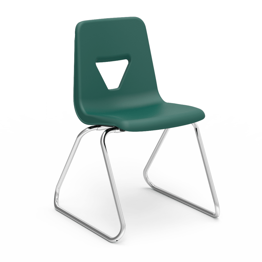 Virco 2618 - 2000 Series Sled-Based Stack Chair - 18" Seat Height (Virco 2618) - SchoolOutlet