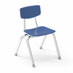 Virco 3014 - 3000 Series 4-Legged Hard Plastic Stack Chair - 14