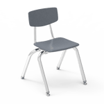 Virco 3014 - 3000 Series 4-Legged Hard Plastic Stack Chair - 14
