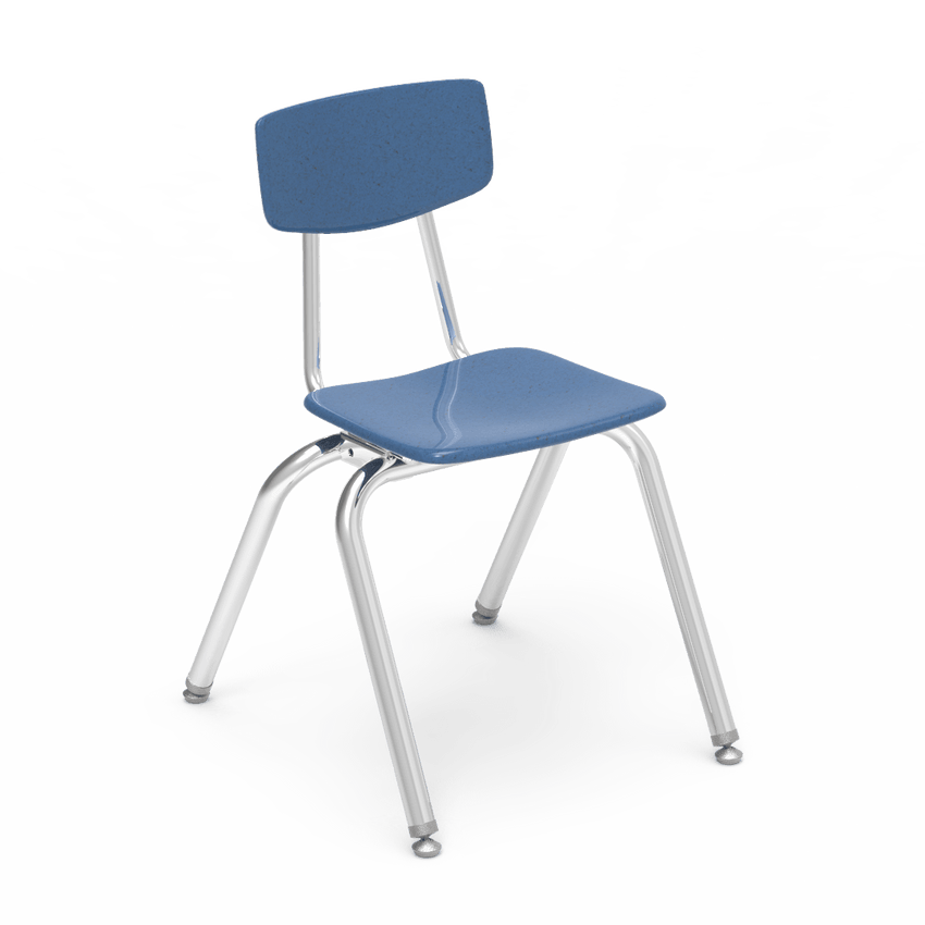 Virco 3016 - 3000 Series 4-Legged Hard Plastic Stack Chair - 16" Seat Height (Virco 3016) - SchoolOutlet