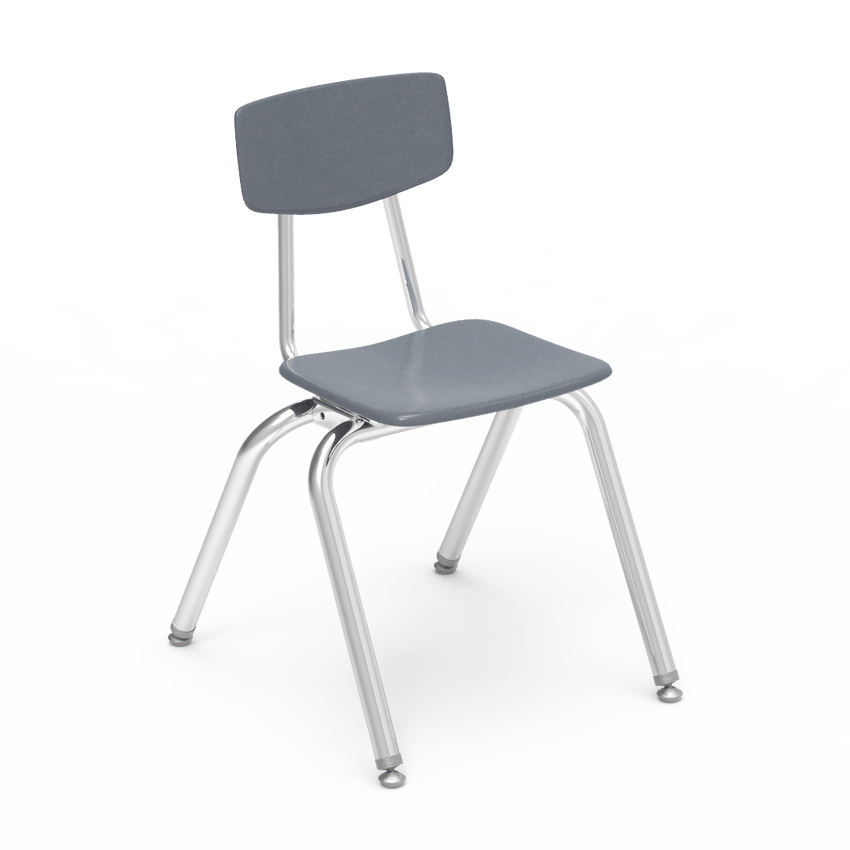 Virco 3016 - 3000 Series 4-Legged Hard Plastic Stack Chair - 16" Seat Height (Virco 3016) - SchoolOutlet