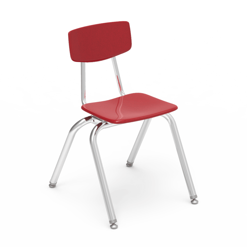 Virco 3016 - 3000 Series 4-Legged Hard Plastic Stack Chair - 16" Seat Height (Virco 3016) - SchoolOutlet