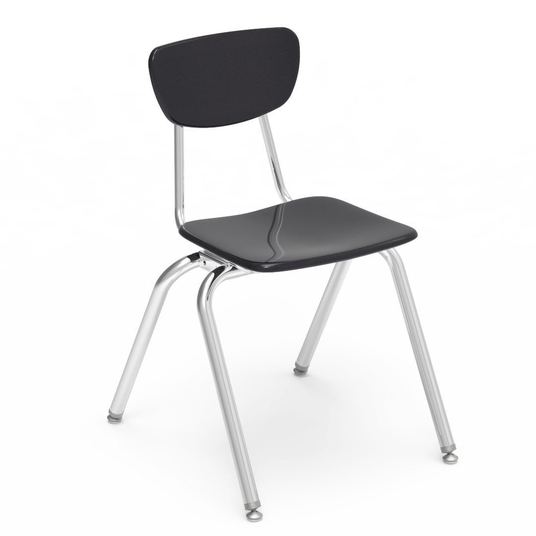 Virco 3018 School Chair – Hard Plastic, Stackable Seating for