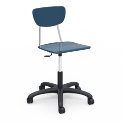 3860GC Hard Plastic Chair with Wheels (Virco 3860GC)