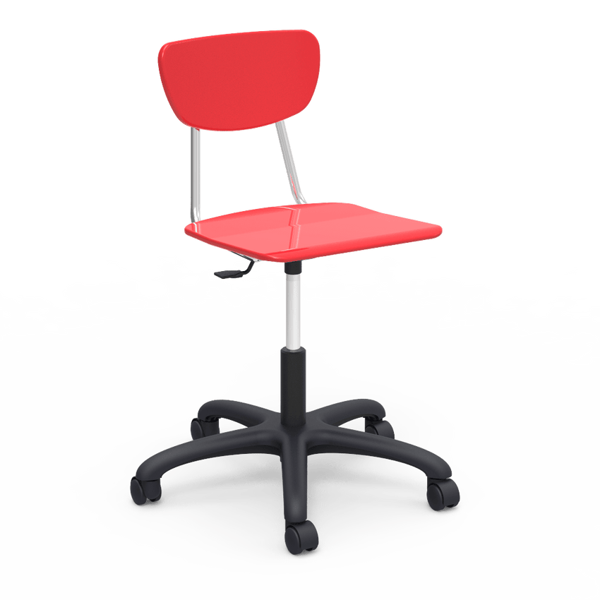 Virco 3860GC Classroom Chair with Wheels Armless Adjustable Virco 3860GC Classroom Chair with Wheels Armless Adjustable
