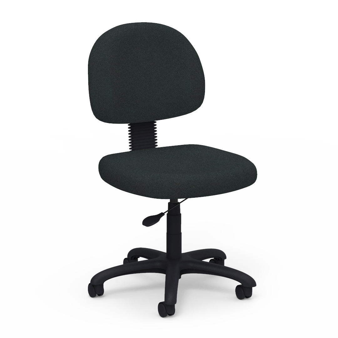Virco 4300 Padded Classroom Task Chair with Wheels | Armless