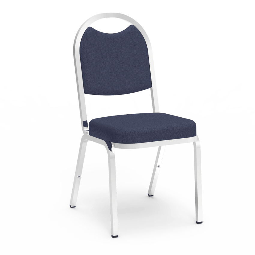 Virco 8915 - Upholstered Stack Chair, Rounded Back, Padded Crown Seat (Virco 8915) - SchoolOutlet