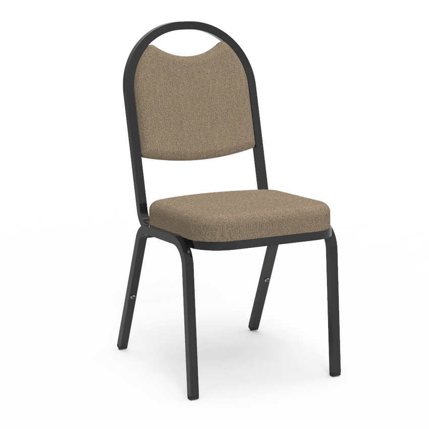 Virco 8915 - Upholstered Stack Chair, Rounded Back, Padded Crown Seat (Virco 8915) - SchoolOutlet