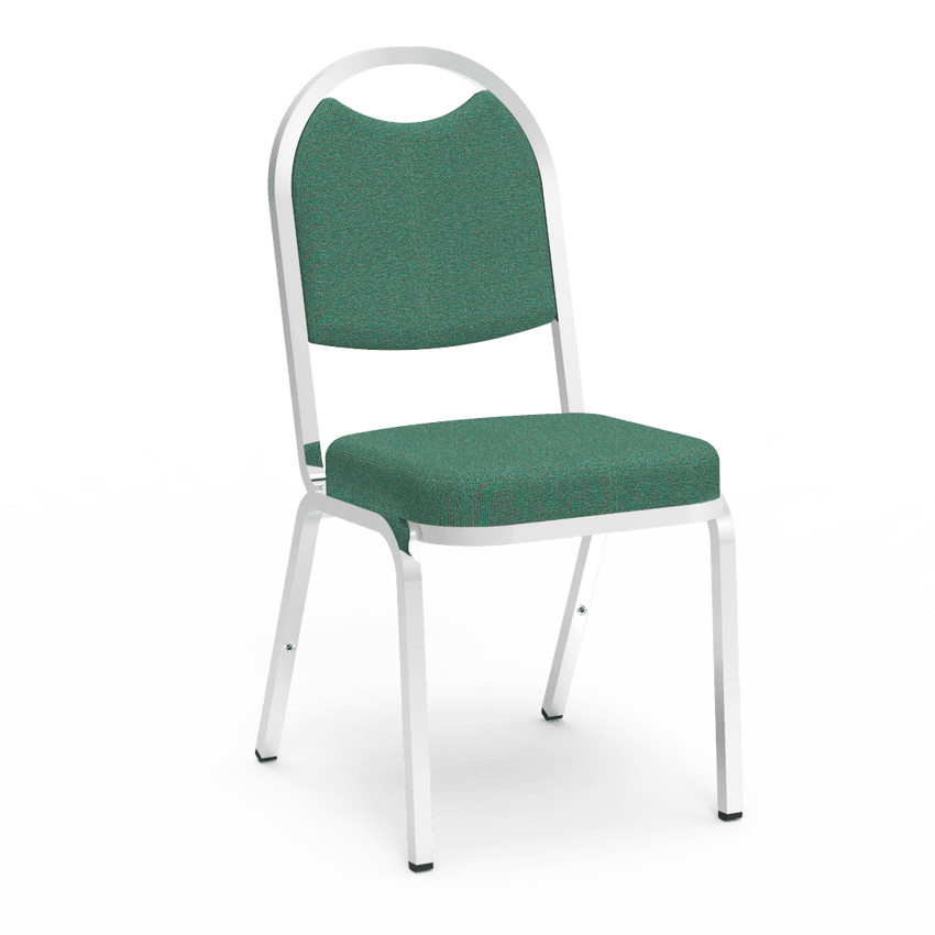 Virco 8915 - Upholstered Stack Chair, Rounded Back, Padded Crown Seat (Virco 8915) - SchoolOutlet