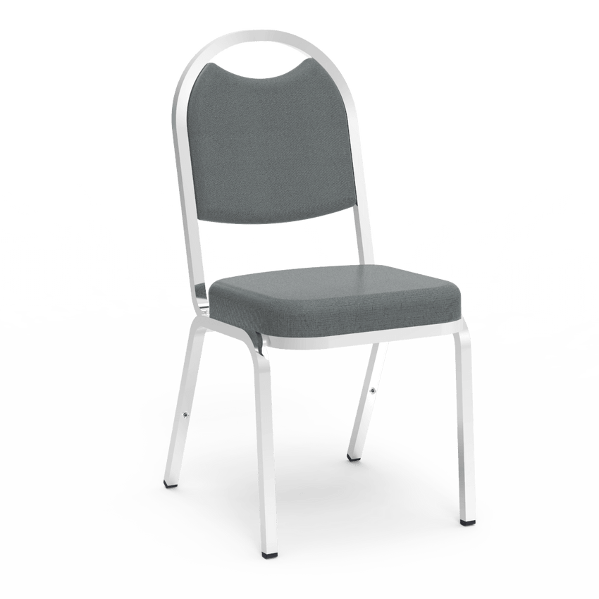 Virco 8915 - Upholstered Stack Chair, Rounded Back, Padded Crown Seat (Virco 8915) - SchoolOutlet