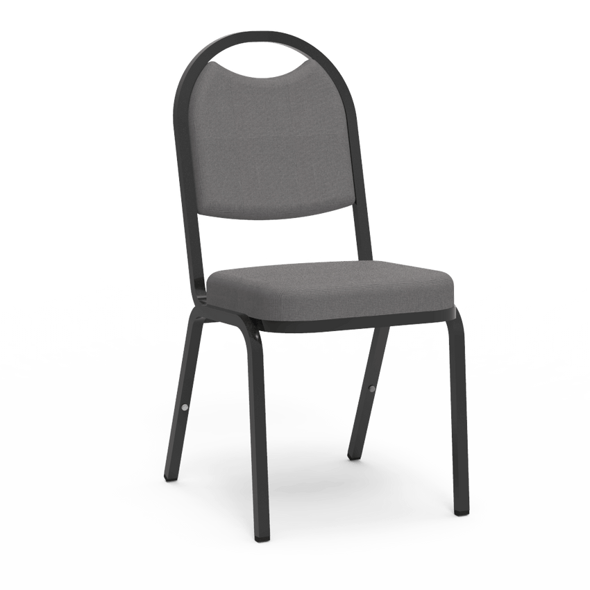 Virco 8915 - Upholstered Stack Chair, Rounded Back, Padded Crown Seat (Virco 8915) - SchoolOutlet