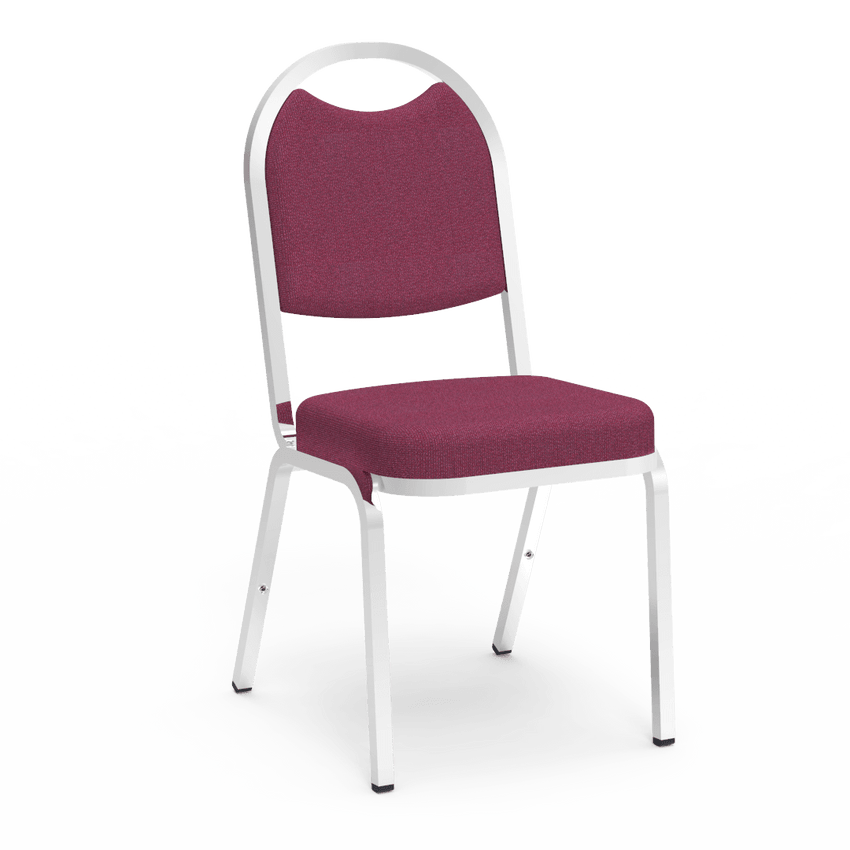 Virco 8915 - Upholstered Stack Chair, Rounded Back, Padded Crown Seat (Virco 8915) - SchoolOutlet