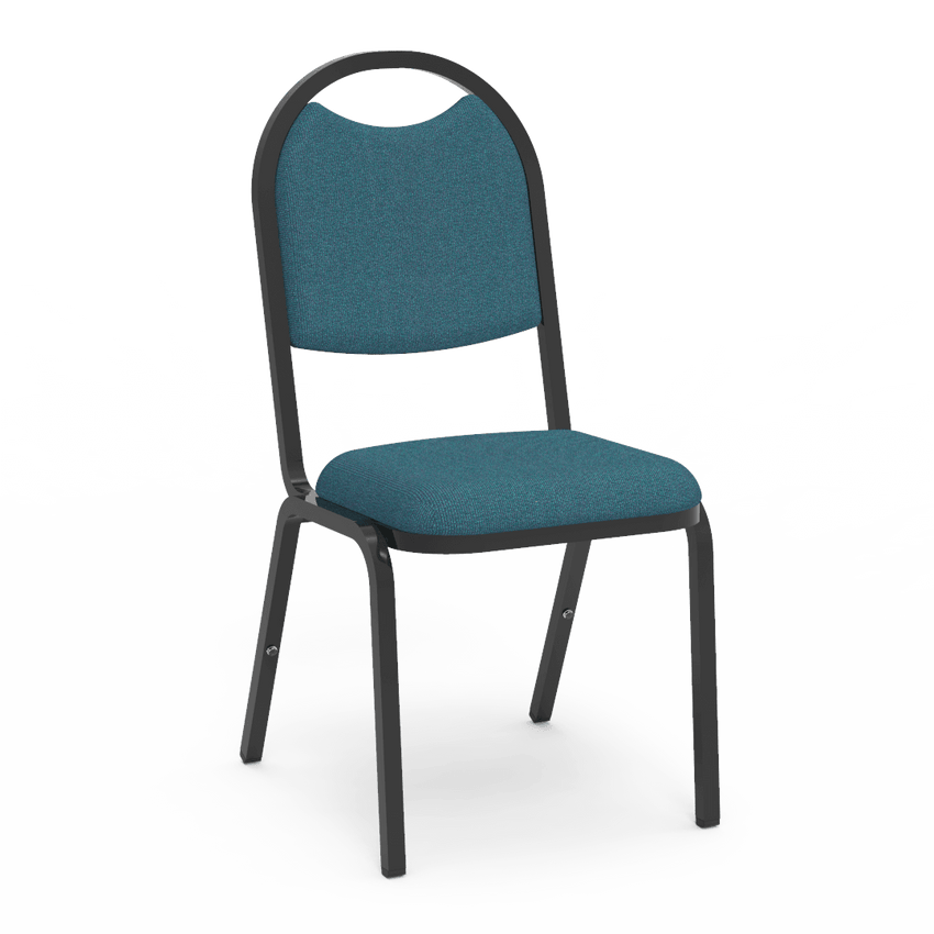 Virco 8917 - Upholstered Stack Chair, Rounded Back, Padded Dome Seat (Virco 8917) - SchoolOutlet