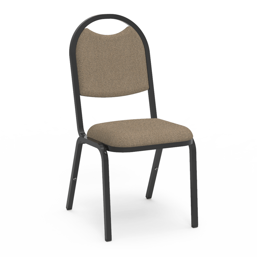Virco 8917 - Upholstered Stack Chair, Rounded Back, Padded Dome Seat (Virco 8917) - SchoolOutlet