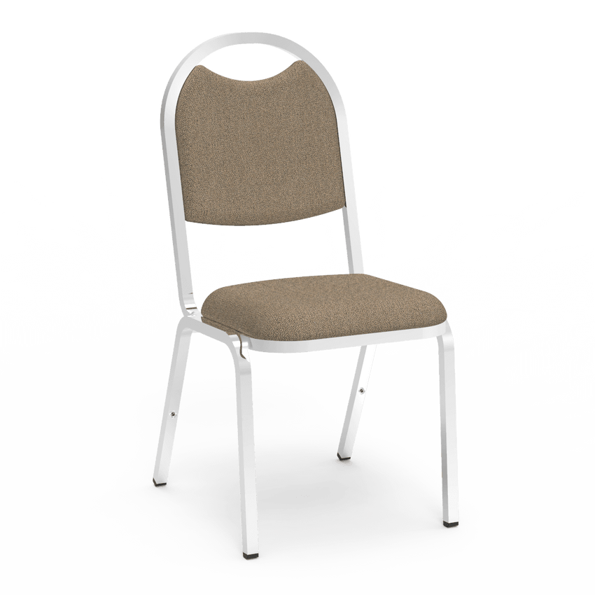 Virco 8917 - Upholstered Stack Chair, Rounded Back, Padded Dome Seat (Virco 8917) - SchoolOutlet