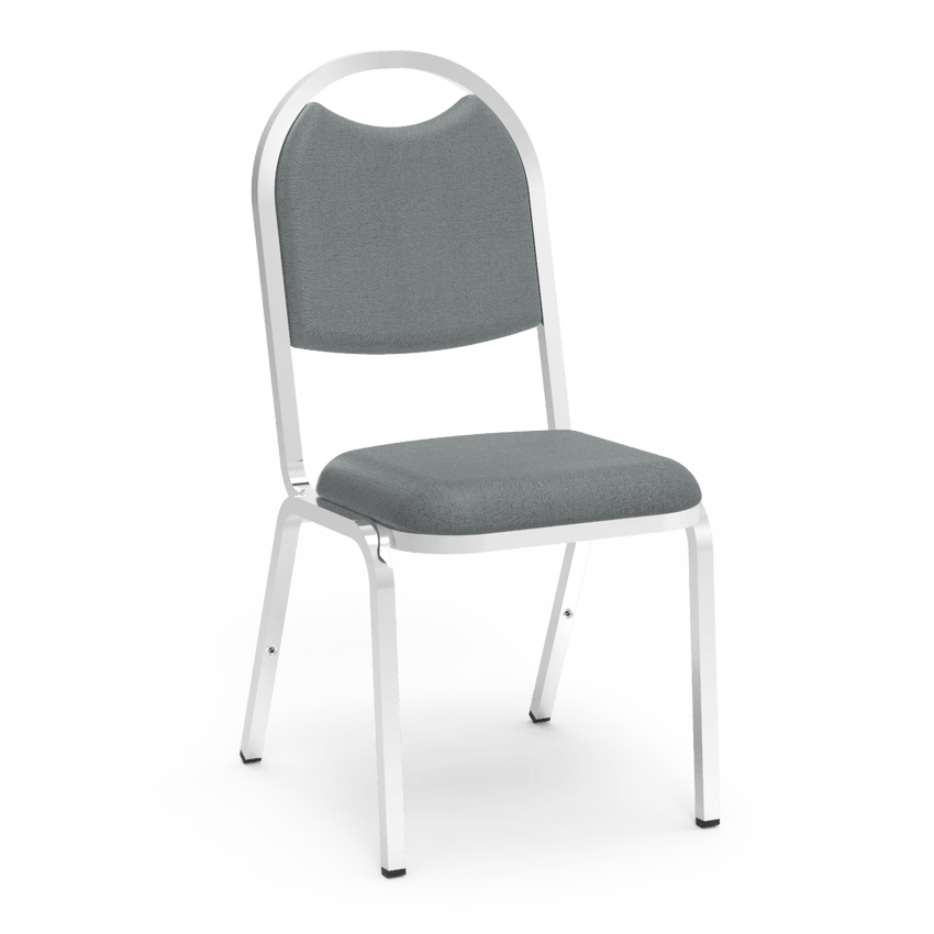 Virco 8917 - Upholstered Stack Chair, Rounded Back, Padded Dome Seat (Virco 8917) - SchoolOutlet