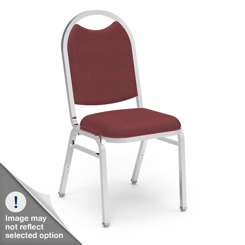 Virco 8917 - Upholstered Stack Chair, Rounded Back, Padded Dome Seat (Virco 8917) - SchoolOutlet