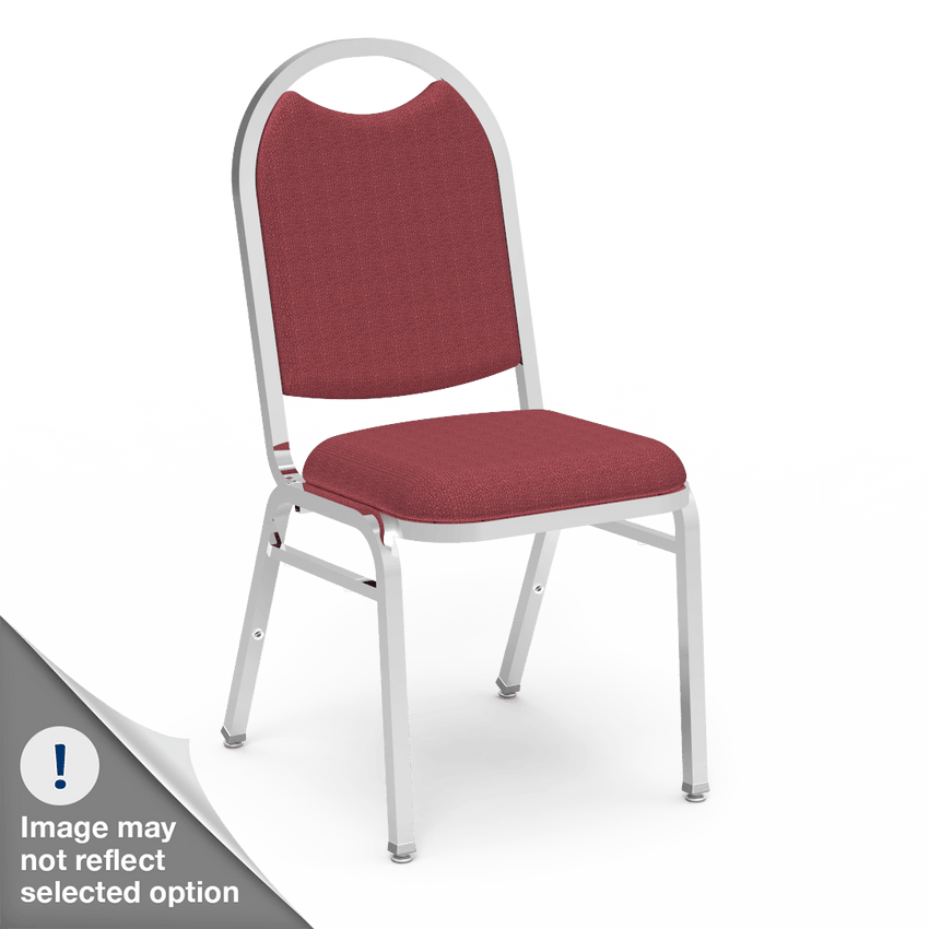 Virco 8917 - Upholstered Stack Chair, Rounded Back, Padded Dome Seat (Virco 8917) - SchoolOutlet