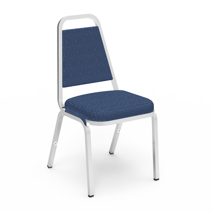 Virco 8925 - Upholstered Stack Chair, Trapezoidal Back, Padded Crown Seat (Virco 8925) - SchoolOutlet