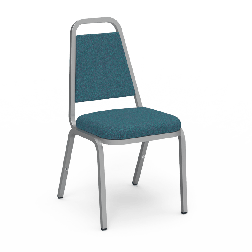 Virco 8925 - Upholstered Stack Chair, Trapezoidal Back, Padded Crown Seat (Virco 8925) - SchoolOutlet