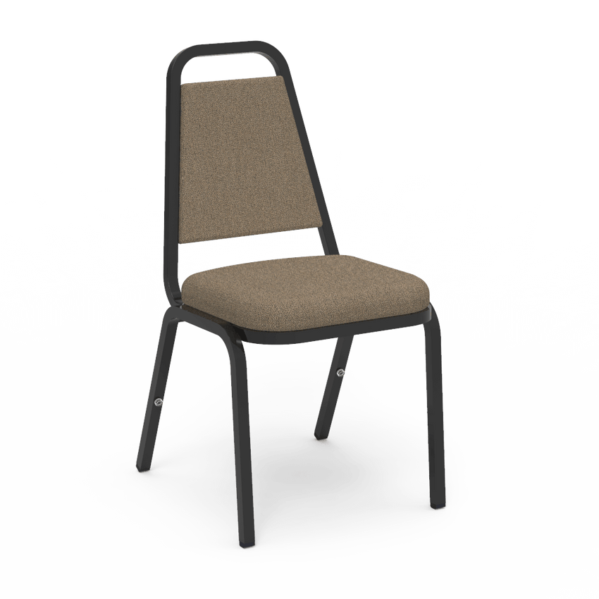 Virco 8925 - Upholstered Stack Chair, Trapezoidal Back, Padded Crown Seat (Virco 8925) - SchoolOutlet