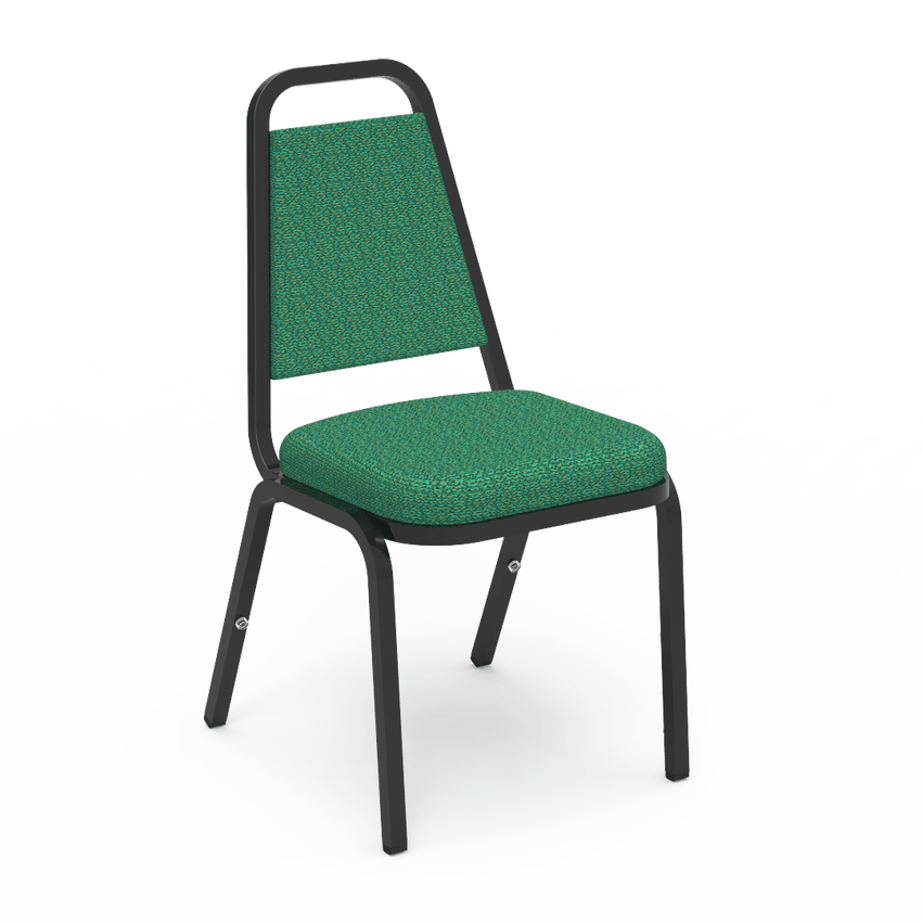 Virco 8925 - Upholstered Stack Chair, Trapezoidal Back, Padded Crown Seat (Virco 8925) - SchoolOutlet