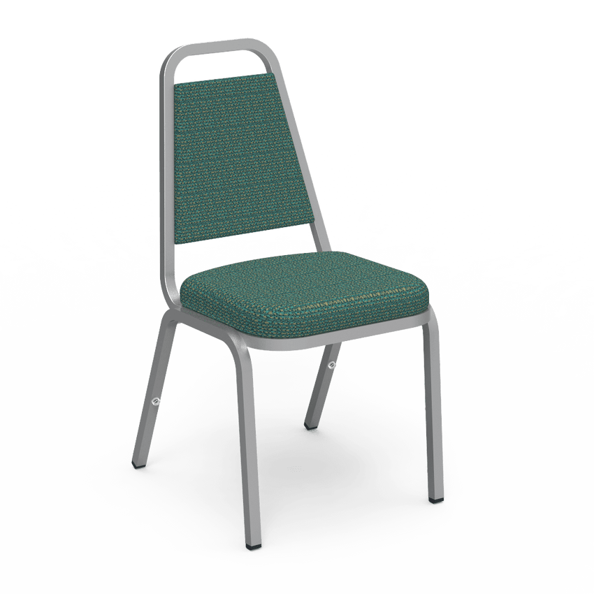 Virco 8925 - Upholstered Stack Chair, Trapezoidal Back, Padded Crown Seat (Virco 8925) - SchoolOutlet