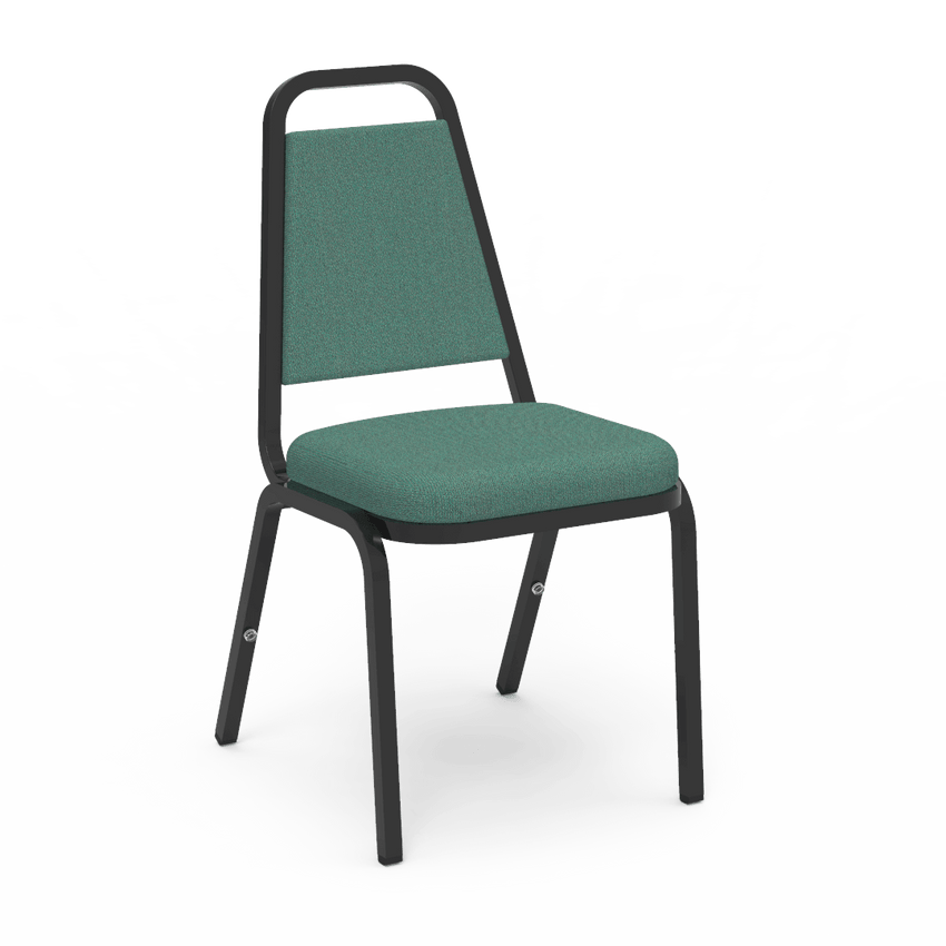 Virco 8925 - Upholstered Stack Chair, Trapezoidal Back, Padded Crown Seat (Virco 8925) - SchoolOutlet