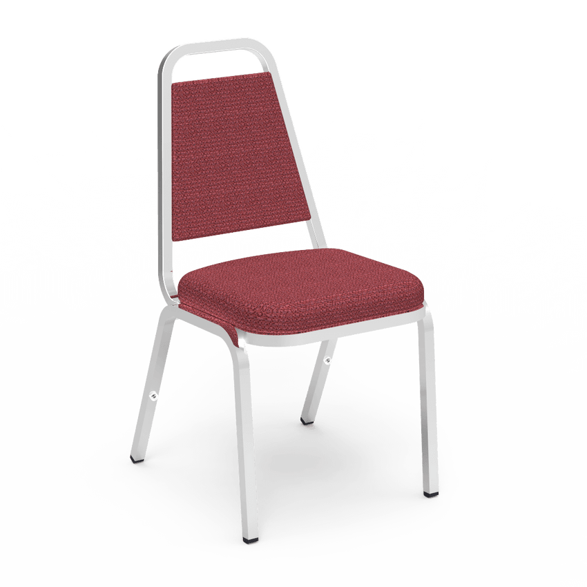 Virco 8925 - Upholstered Stack Chair, Trapezoidal Back, Padded Crown Seat (Virco 8925) - SchoolOutlet
