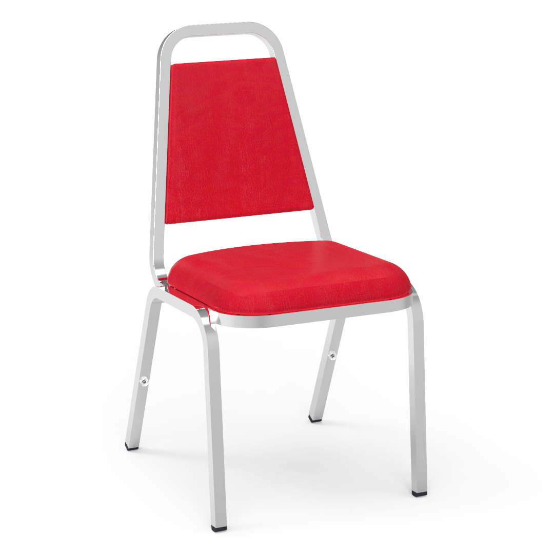 Virco 8926 Upholstered Stack Chair | Padded Square Back Virco 8926 Upholstered Stack Chair | Padded Square Back