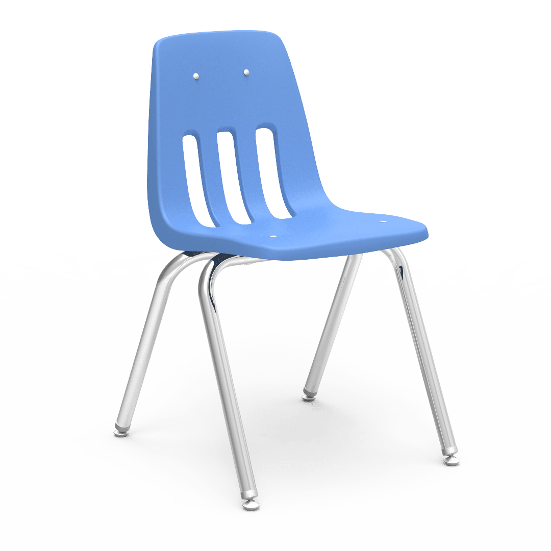 Virco 9018 School Chair for Classrooms 5th Grade to University - 18" Seat Height Stackable - SchoolOutlet